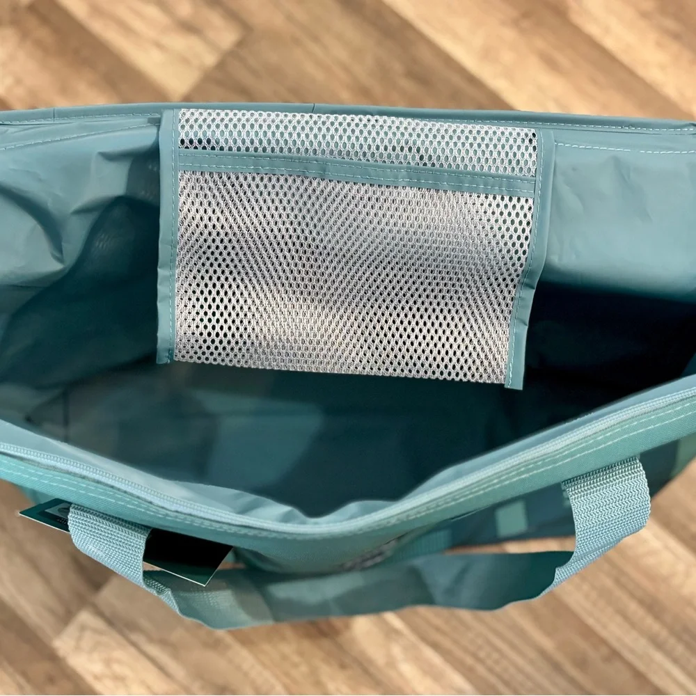 Trader Joe's Teal Insulated Tote Bag